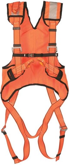 Postroj s v�stra�nou vestou P-30 HV+, oran�ov�, vel. M - XL